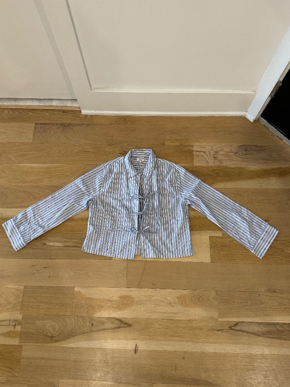 Aerie Top Tie Detail Size S
